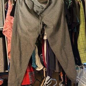 Gray Casual Pants